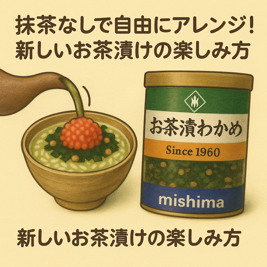 三島食品「お茶漬わかめ」アイキャッチ画像